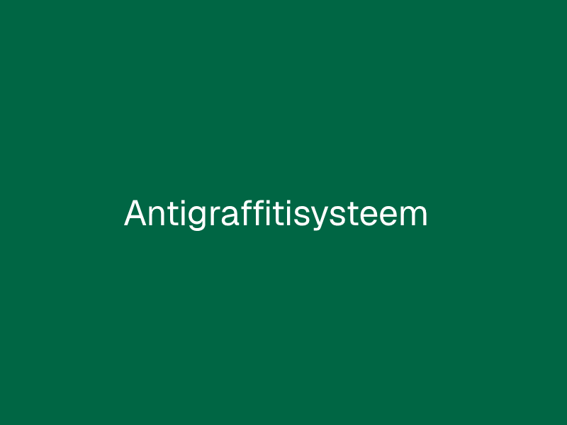 Antigraffitisysteem