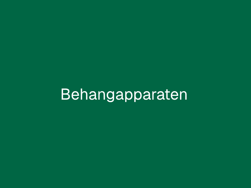 Behangapparaten