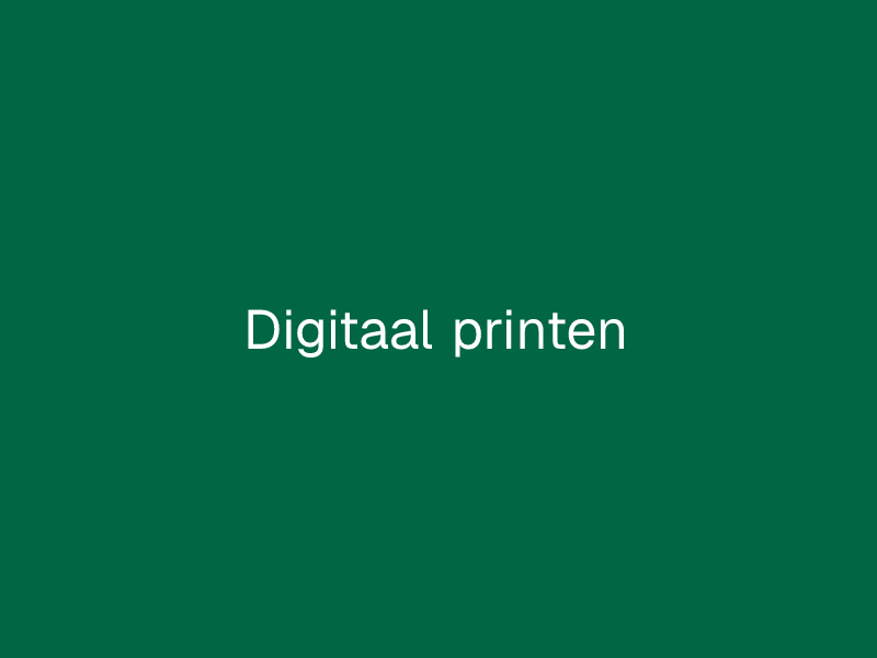 Digitaal printen