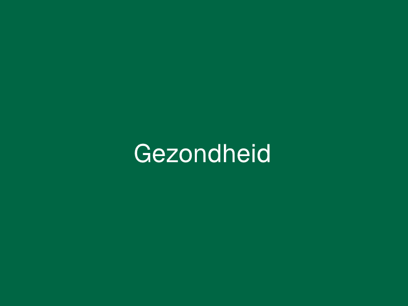Gezondheid