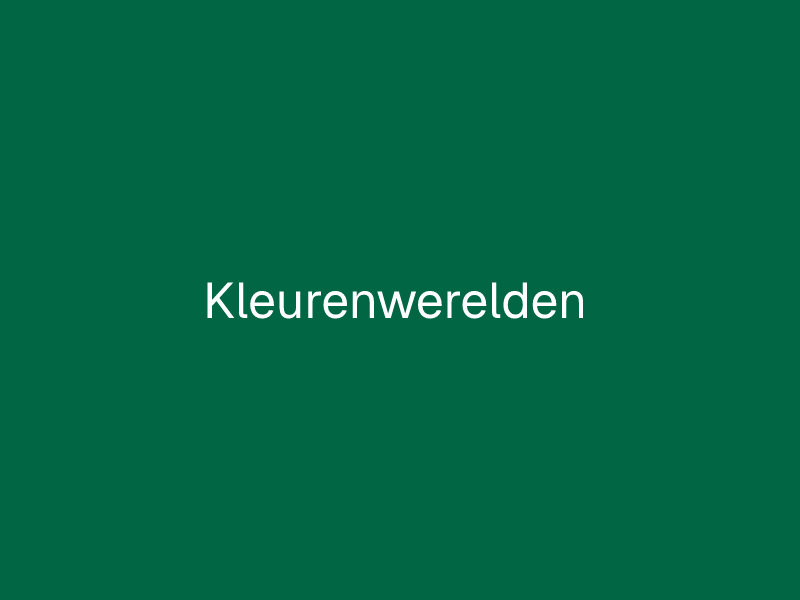 Kleurenwerelden