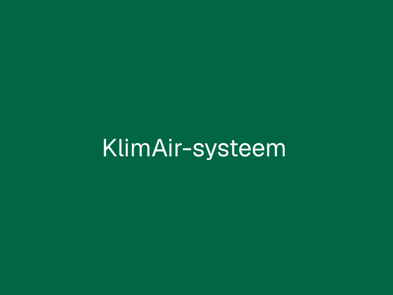 KlimAir-systeem