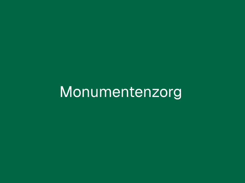Monumentenzorg