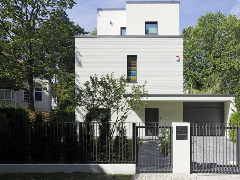 Dankzij de creatief ontworpen WDVS-gevel is dit woonhuis in Berlijn een echte blikvanger geworden.