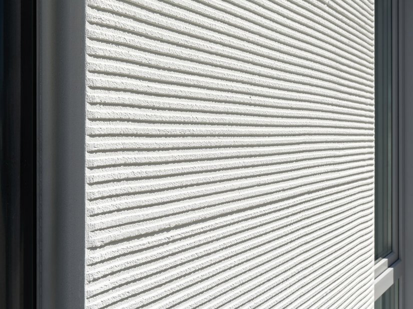 Een close-up van de kamtechniek.
