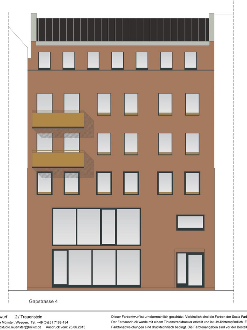 Kleurontwerp door de Brillux kleurstudio in Münster.