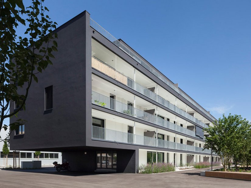 Woningbouw in een landelijke omgeving.