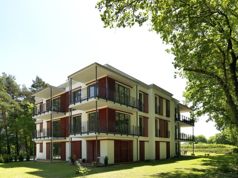 Elke wooneenheid is voorzien van een balkon of een terras.