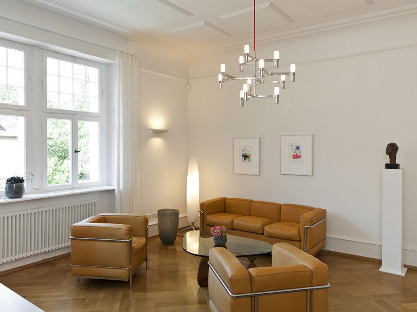 Kwaliteitsmeubilair onderstreept het karakter van het huis.