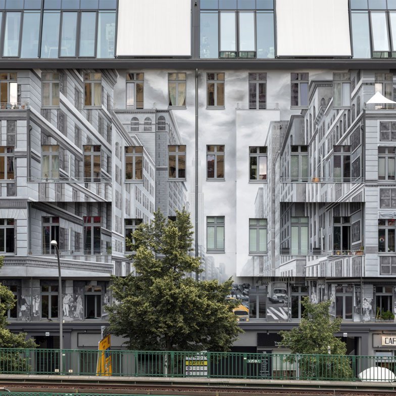 Erkenning Gevelkunst: Schönhauser Allee, Berlin