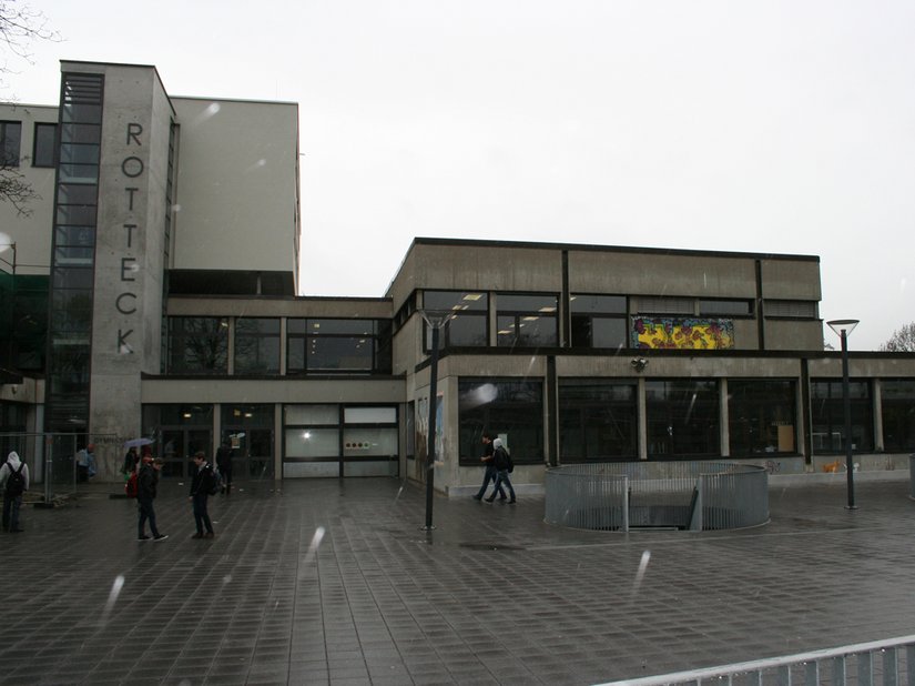 Inventarisatie van object Rotteck-Gymnasium voor de renovatie.