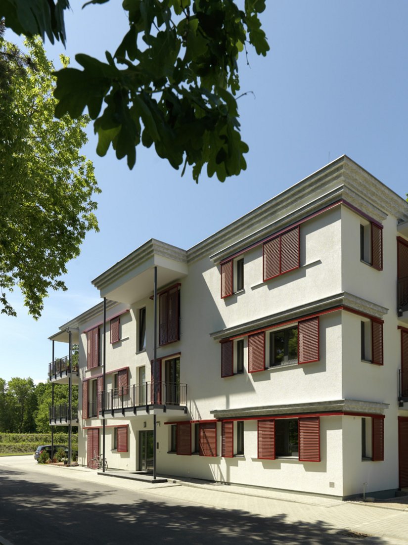 De richelprofielen zijn een eerbetoon aan de historische stad Potsdam.