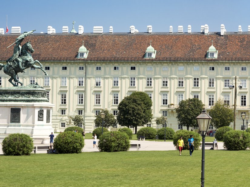De Leopoldvleugel is een van de grootste en oudste delen van de Hofburg in Wenen.