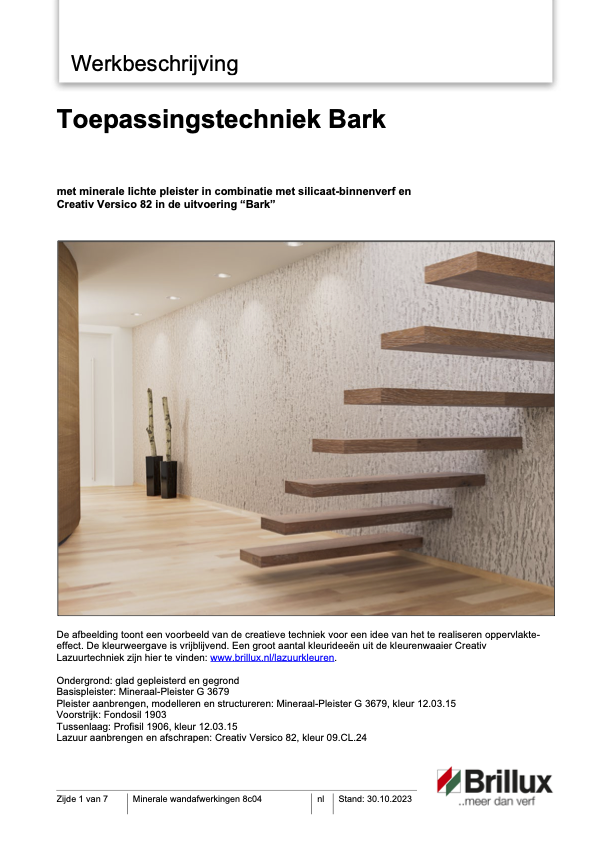 Toepassingstechniek Bark