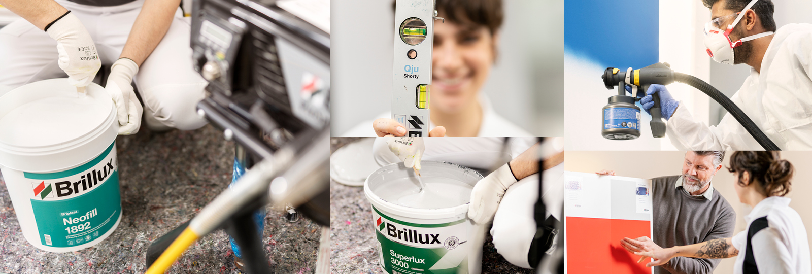 Het Brillux assortiment; maximale efficiëntie door op elkaar afgestemde producten