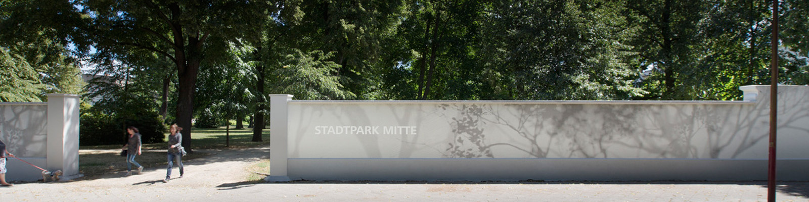 Muur Stadtpark Mitte, Forst