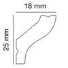 Polystyreenprofiel PS 2500, Anwendungsbild 1