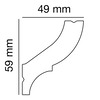 Polystyreenprofiel PS 2502, Anwendungsbild 1