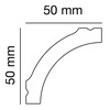 Polystyreenprofiel PS 2521, Anwendungsbild 1