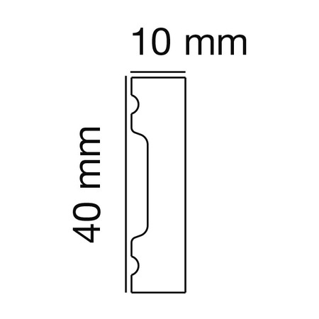 Wandprofiel WP 1162, Anwendungsbild 1