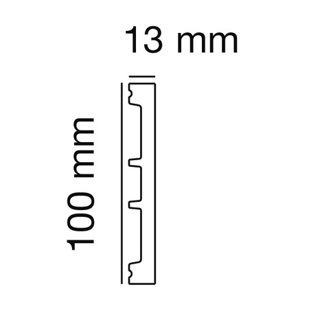Wandprofiel WP 1163, Anwendungsbild 1