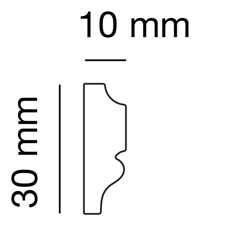 Wandprofiel WP 1116, Anwendungsbild 1