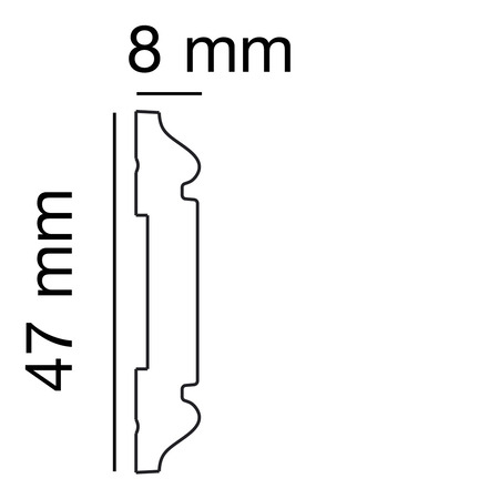 Wandprofiel WP 1144, Anwendungsbild 1