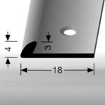 Aluminium randprofiel 3138