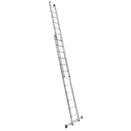 Uitschuifbare aluminium ladder