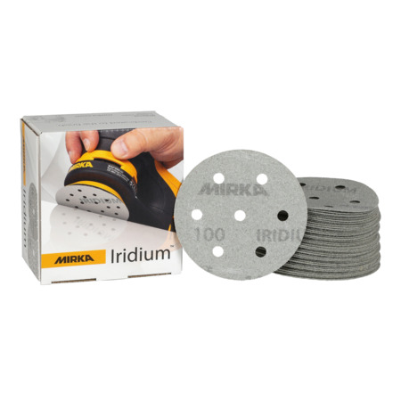 Mirka Schuurschijven Iridium, 125 mm Ø, 1439