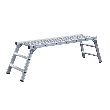 Aluminium werkplatform, inklapbaar