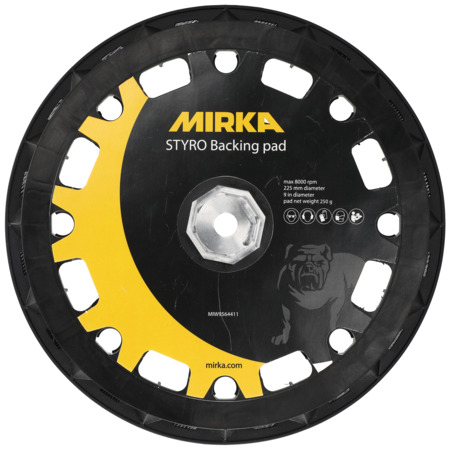 Mirka LEROS schuurzool Grip Styro, 225 mm Ø 3199