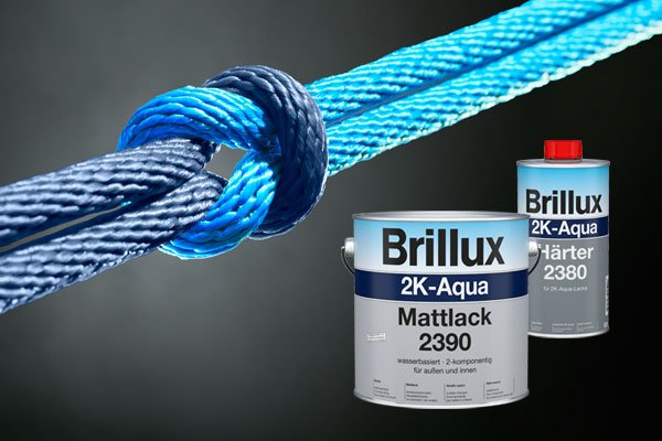 Onovertroffen: Brillux 2K-Aqua Matlak 2390